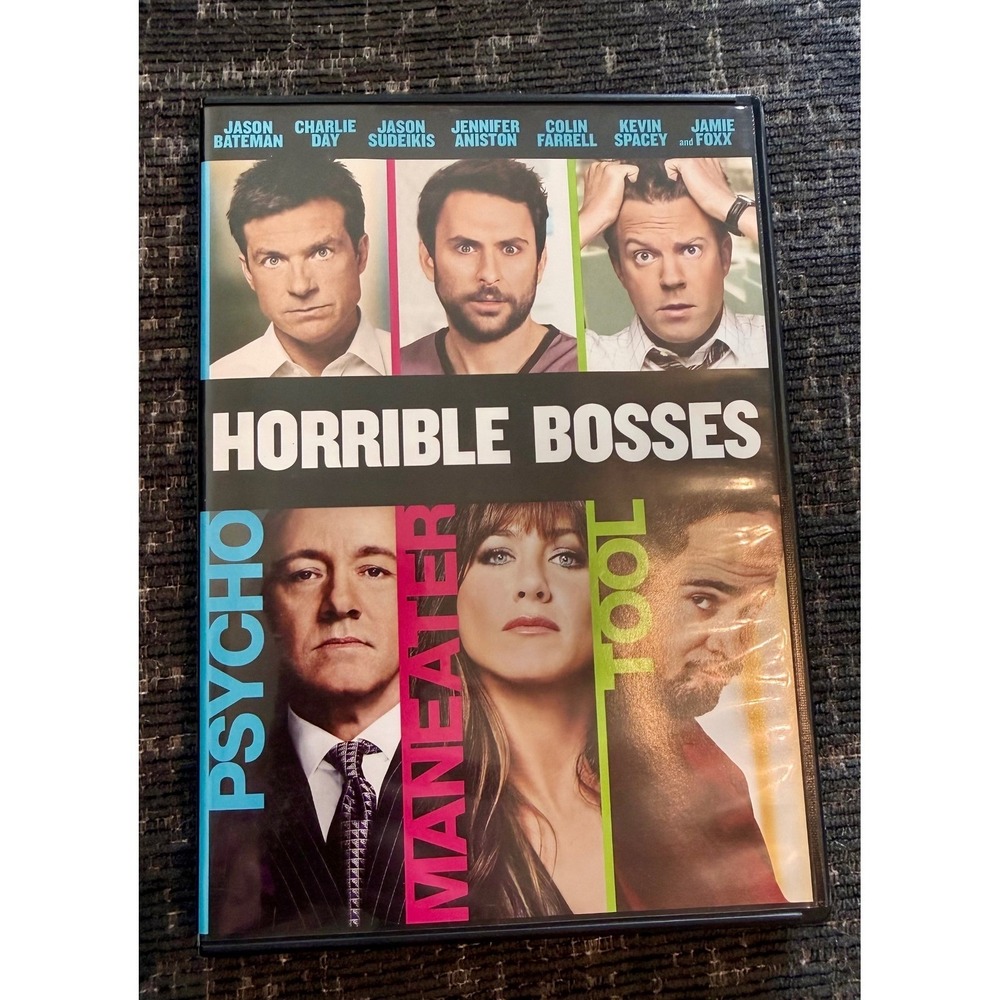 Warner Bros Horrible Bosses DVD Excellent Comedy Jennifer Aniston 2011